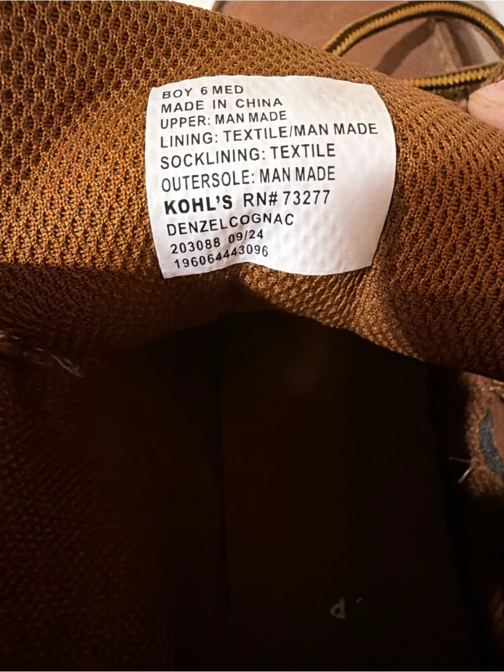 Kohl's Boy’s Chukka Lace-Up Boots - Tan/Brown